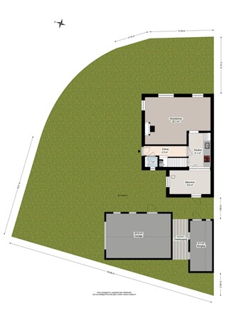 Floorplan - Molen A Laan 13, 9561 LS Ter Apel
